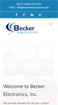 Mobile Screenshot of beckerelectronicsinc.com